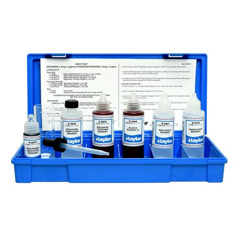 biguanide drop test kit|taylor biguanide test kit.